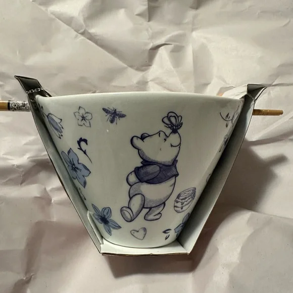 Disney Winnie The Pooh Blue Dreams Noodle Bowl - Picture 2 of 6